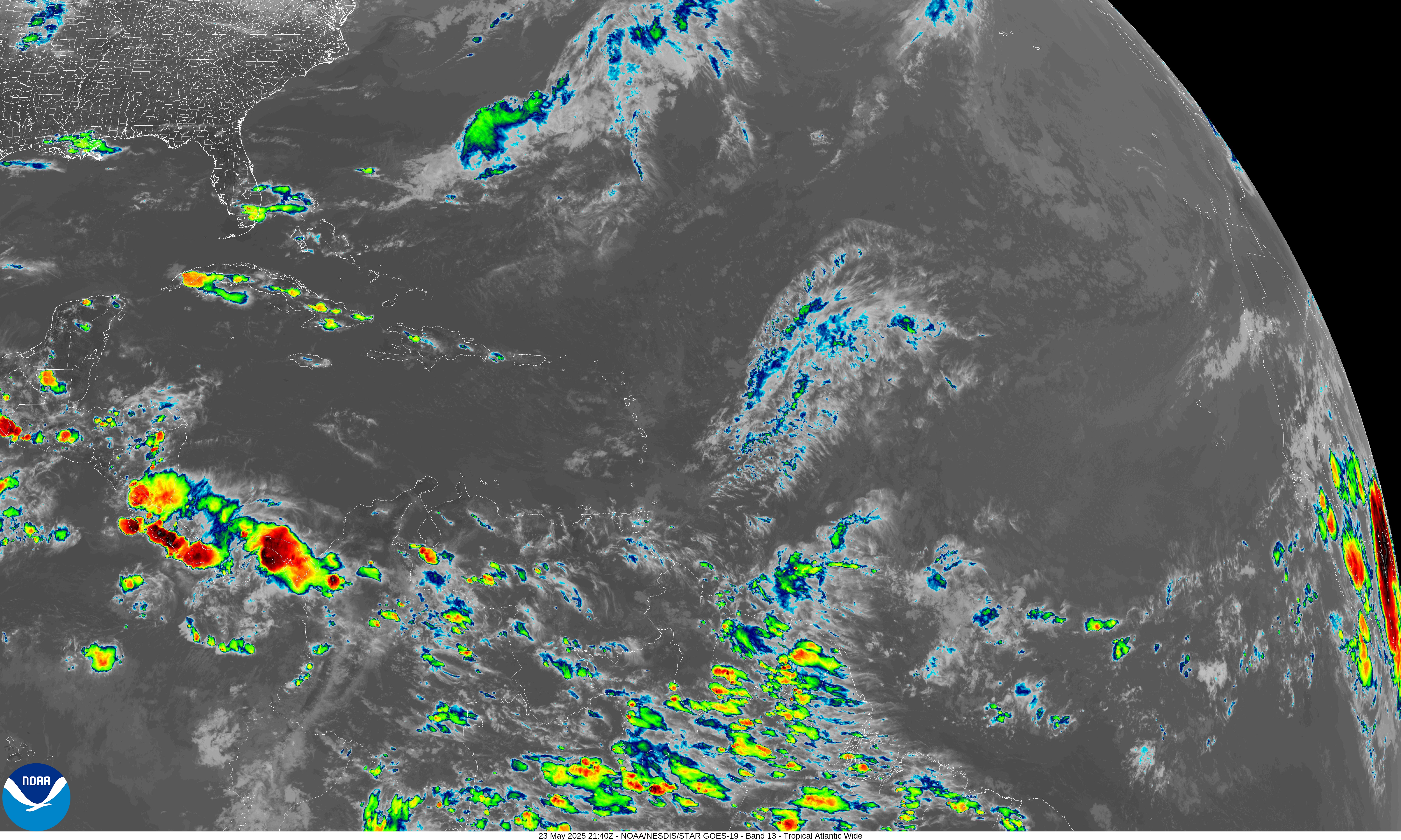 GOES IR Band 13